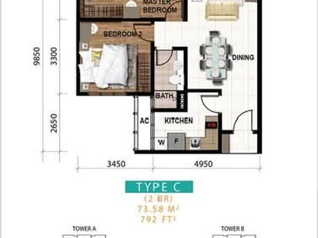 SKS Pavillion Residences, Kim Teng Park, Johor Bahru