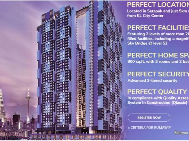 Sky Awani Residence 3, Kampung Baru Air Panas, Setapak