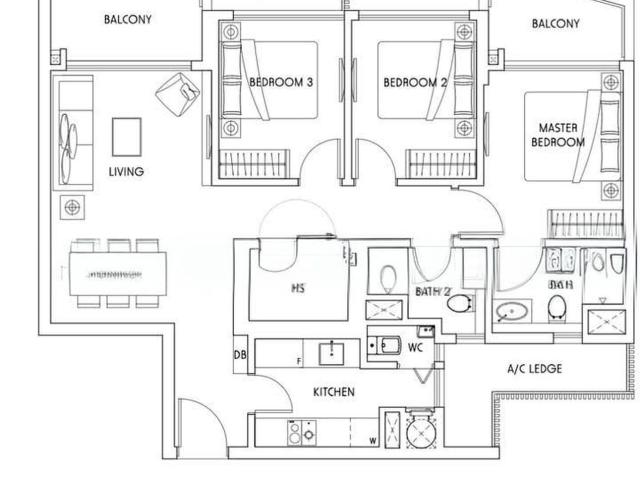 Sky Green D13, Condominium