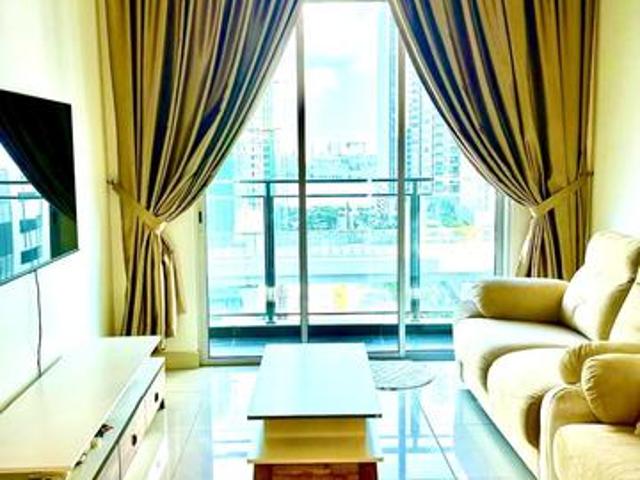 Sky Habitat Larkin opposite M Condo Middle Floor 2 Bed Fully near CIQ