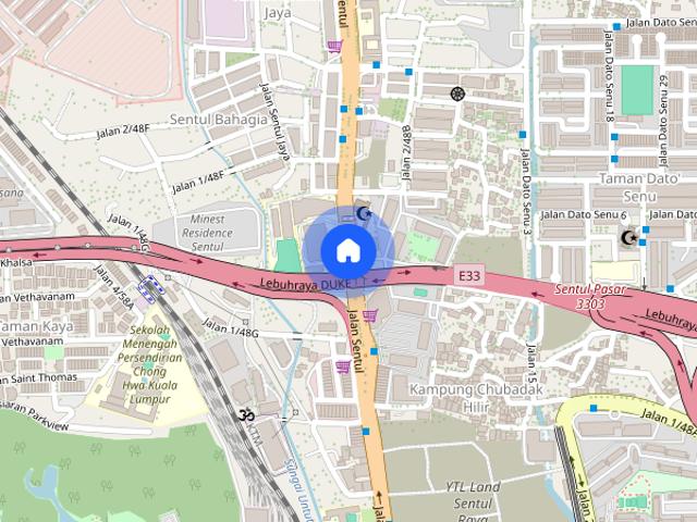 Sky Meridien, Sentul