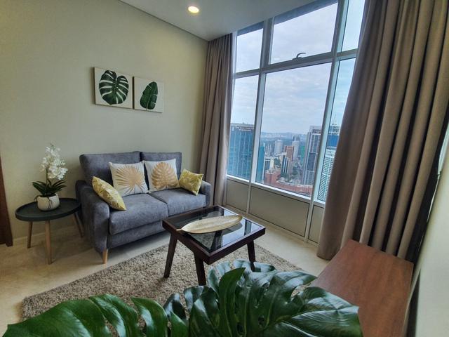 Sky suites 51th floor facing KL Tower