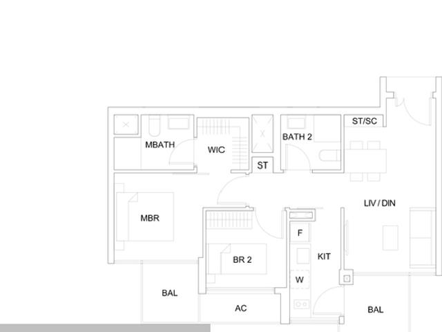 Sky Vue D20, Condominium