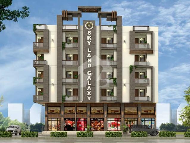 Skyland Galaxy 2 Bed Lounge Apartment At Prime Location Of Surjani Town on govt loan scheme