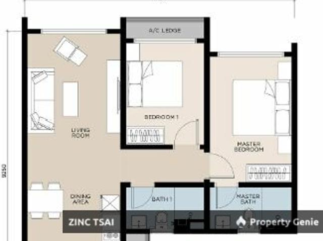 Skyline KL {Save RM 56,000} 5 mins walk to Pudu LRT Station_6 mins drive to Lalaport BBCC