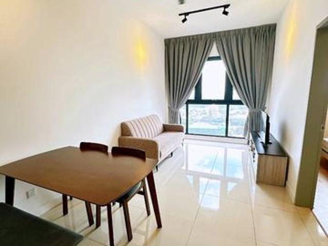 SKYLINE 1bedroom fully furnished KL MRT LRT PUDU rumah sewa KL murah