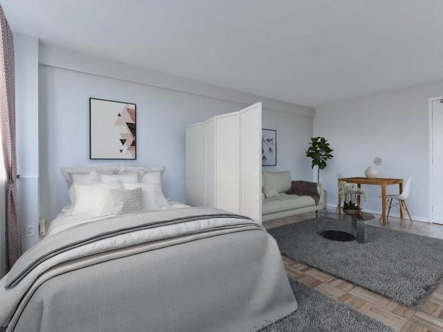 Skyliner Studio Apartment for Rent at 224 St. George St, Toronto, ON M5R 2N9 The Annex