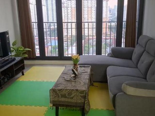 SkyMeridien for rent 580sqft FF Facing LRT Sentul Timur