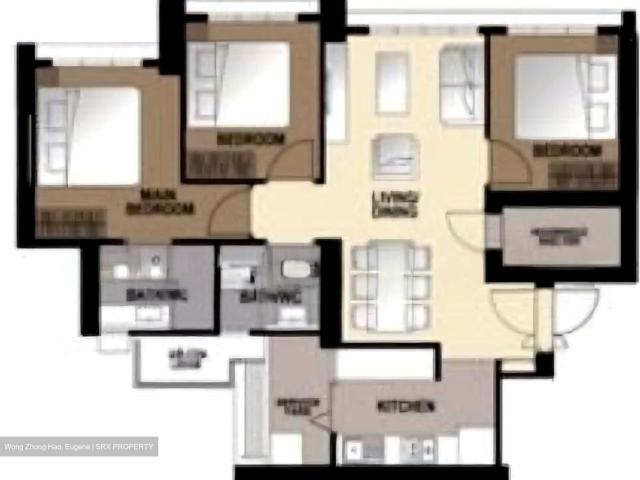 Skyparc @ Dawson Queenstown, HDB 4 Rooms