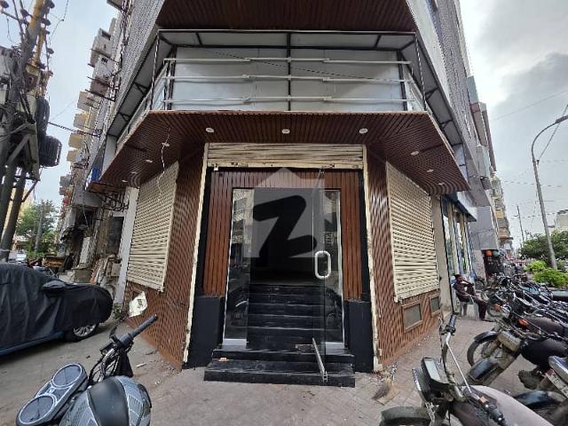 Shop & office for sale corner