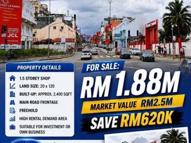 SHOP FOR SALE KL Jln PUDU