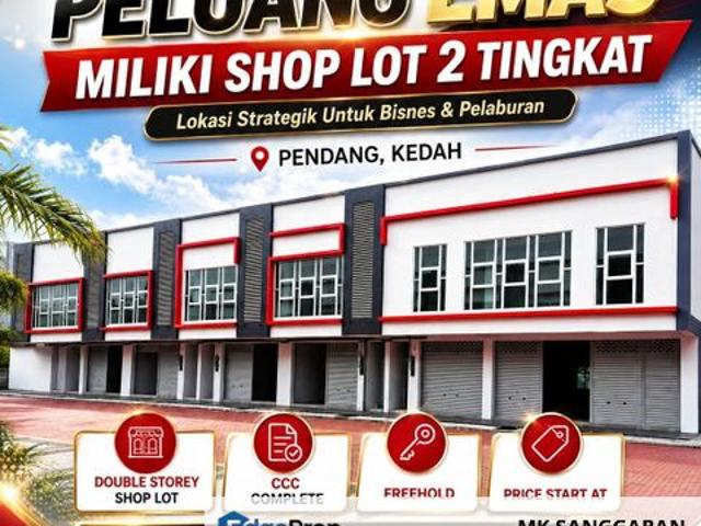 Shop Lot 2 Tingkat Di Pendang