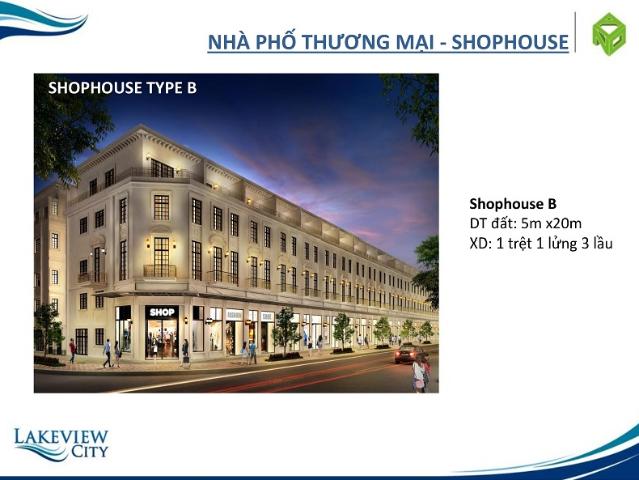 Shophouse Quận 2 cần cho thuê nhanh Lakeview Novaland 100m2