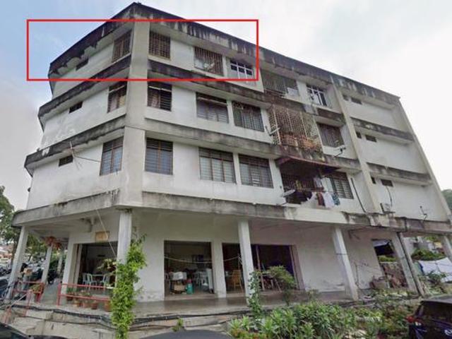 shoplot apartment 3rd floor 781sqft below market price 100k full loan