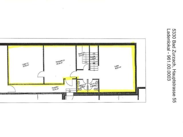 Shopping center for rent in Bad Zurzach 173 m² | dreamo. Ch