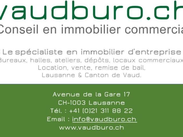 Shopping center for rent in Renens VD 300 m² | dreamo. Ch