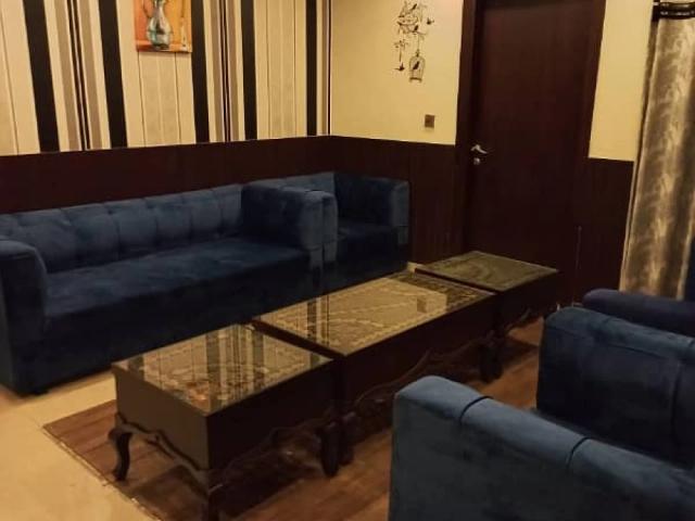 Short time 1 bed fully furnished Flat Cupel ALLOw avilabile for remt b Rawalpindi Bahria Town Rawalpindi ID 82141