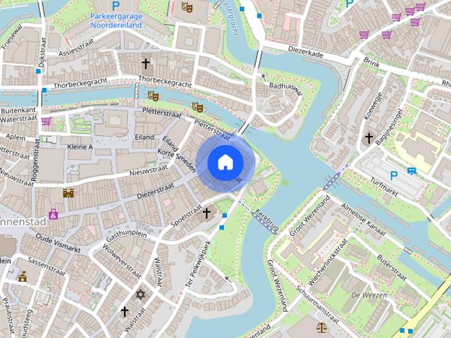 SHORT STAY: Ruim, karakteristiek 2 kamer appartement in hartje binnens.