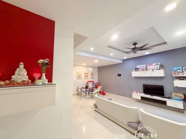 Shah Alam Damai Residence Double Storey 22x70 Renovated Unit For Sale