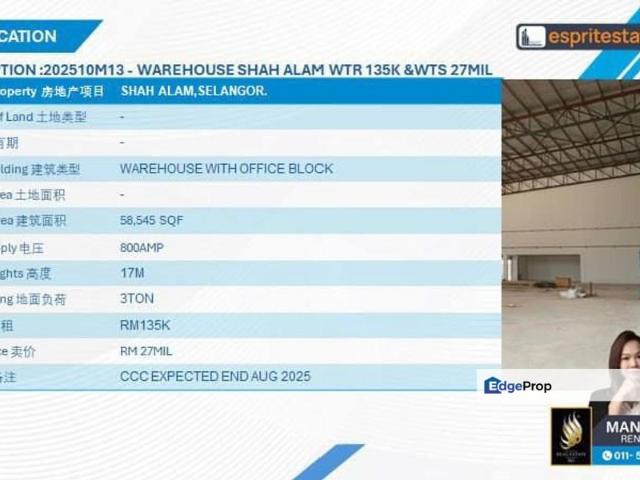 Shah Alam Industrial