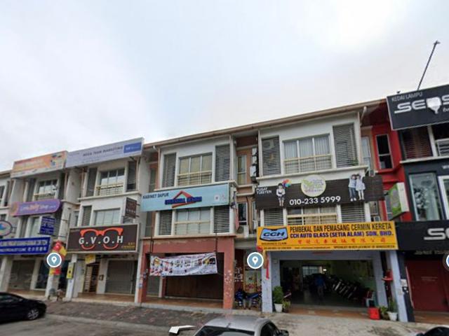 Shah Alam Setia Alam 3Storey Shop For Sale