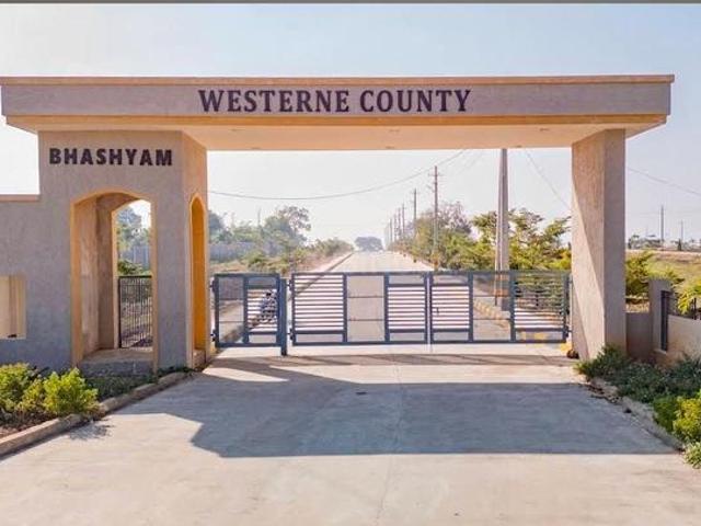 Bashyam Westerene County,Shankarpally Residential Plot For Sale Hyderabad