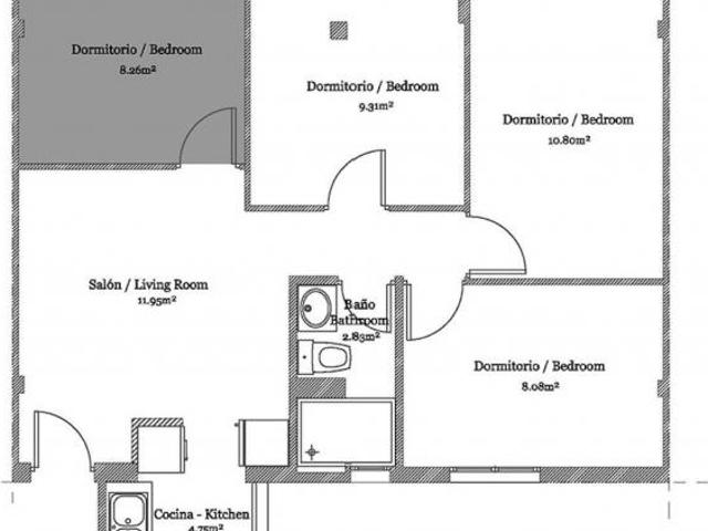 Shared Living/Roommate 1 Dormitorio Sevilla Sevilla ELS74680976