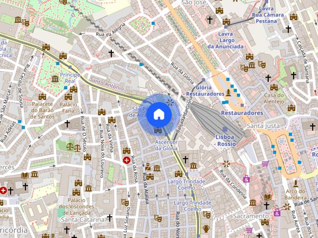 Shared room for friends family 2 to 6 people Bairro Alto