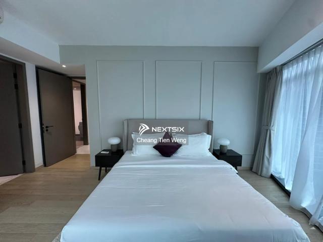 市场最低价‼️ #Encorp Marina 高楼角头公寓 954sqft【2房2厕】全家私️ 拎包入住‼️ Unblock view 目前已有租客 接手直接收租 位于Puteri Harbour环境舒服又有发展潜力，适合投资或自住 RM479K