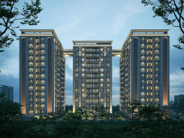 Shlok Group New Project,Kudasan 3 BHK Apartment For Sale Gandhinagar