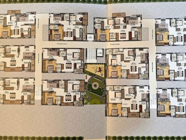 Shree Padmaja The Nest 3 Bedroom 1343 Sq. Ft. Apartment in Chanda Nagar Hyderabad Listing ID: #10362