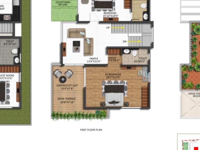Shriram Chirping Grove 3.5 Bedroom 2628 Sq. Ft. Villa in Sarjapur Bagalur Road Bangalore Listing ID: #9555