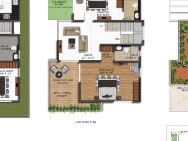 Shriram Chirping Grove 3.5 Bedroom 2628 Sq. Ft. Villa in Sarjapur Bagalur Road Bangalore Listing ID: #9555