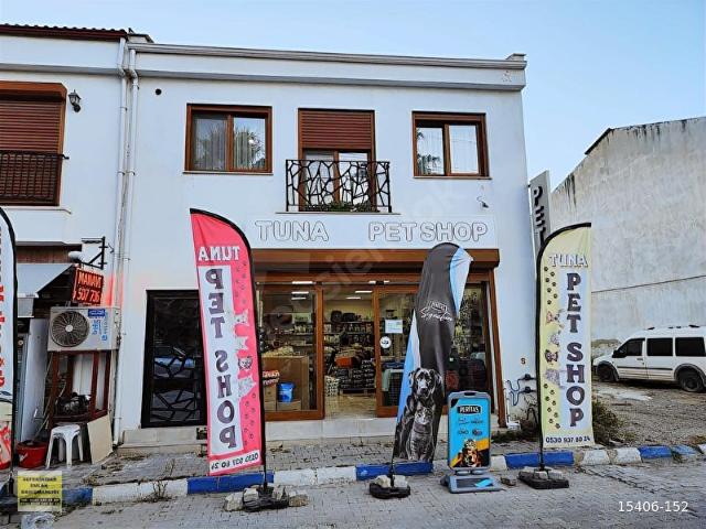 SIĞACIK TA CADDE ÜSTÜ DEVREN KİRALIK PETSHOP.