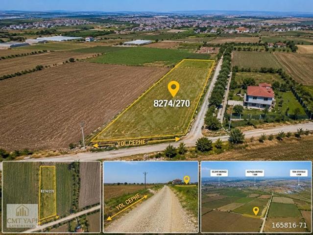 SİLİVRİ ALİPAŞADA MUVAFAKATNAMELİ 377 m YOLA CEPHELİ YATIRI