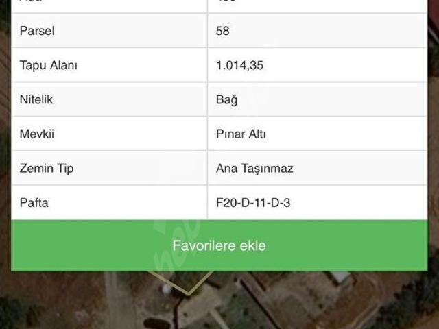 SİLİVRİ DEĞİRMENKÖY ETRAFI ÇEVRİLİ 500M2 YATIRIMLIK ARSA