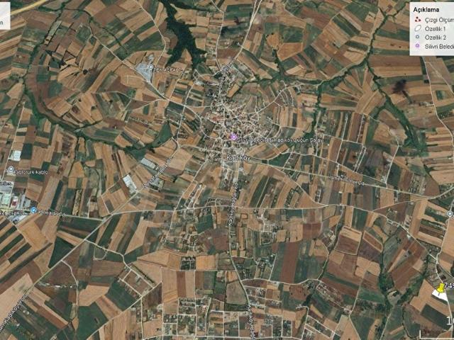 SİLİVRİ KADIKÖY MH SATILIK 4557m2 MUSTAKİL TARLA