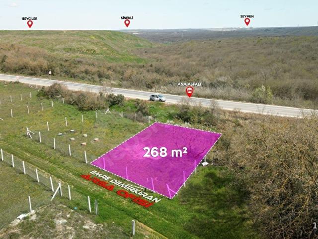 SİLİVRİ SANCAKTEPE'DE 268 m ANA ASFALTA CEPHE SON PARSEL