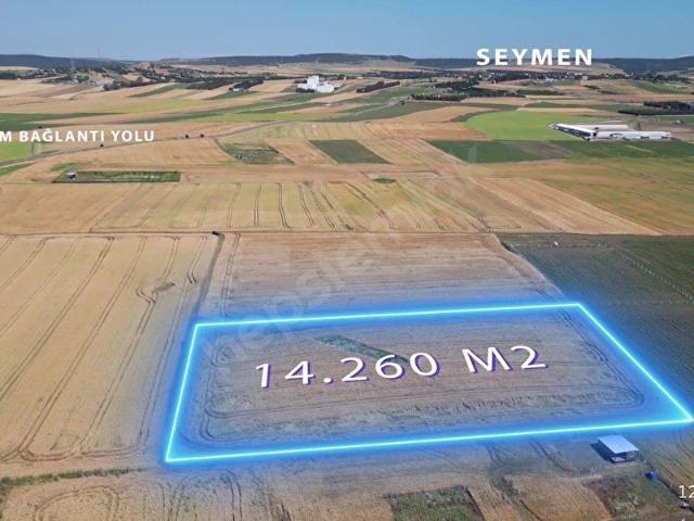 SİLİVRİ SEYMEN KÖYÜ OTOBANA YAKIN 14.260 m2 ARAÇ KONUT TAKASLI SATILIK ARSA