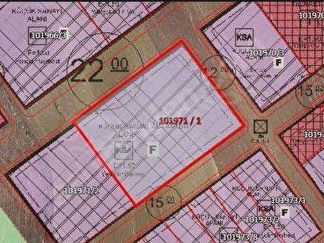 SİNCAN POLATLAR DA SATILIK 2892 m SANAYİ İMARLI ARSA HİSSESİ