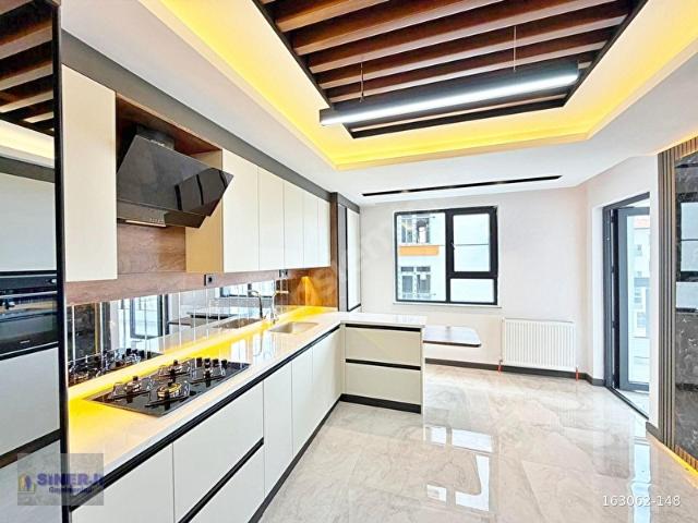 SİNERJİDEN Y. KREDİLİ ADA MUTFAKLI FULL YAPILI EŞSİZ TASARIM 3+1