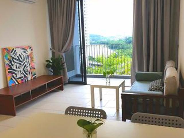 Simple Furnished Unit For Rent Astetica Residence Viewing Available