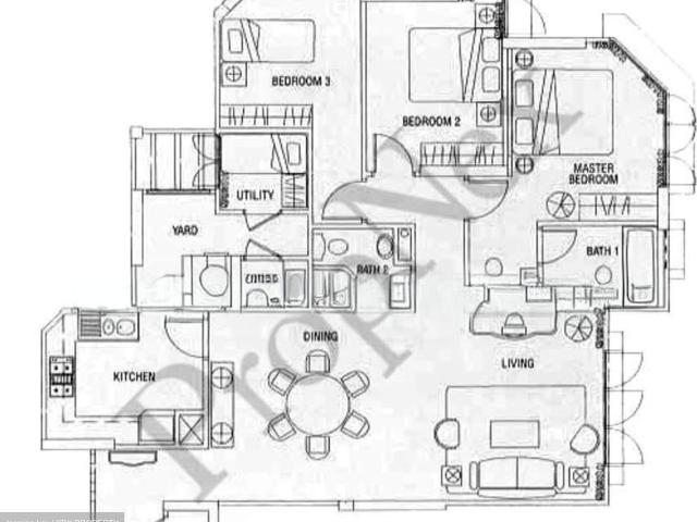 Simsville D14, Condominium