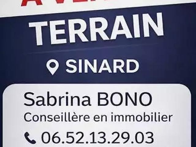 Sinard 38650 Achat / Vente terrain