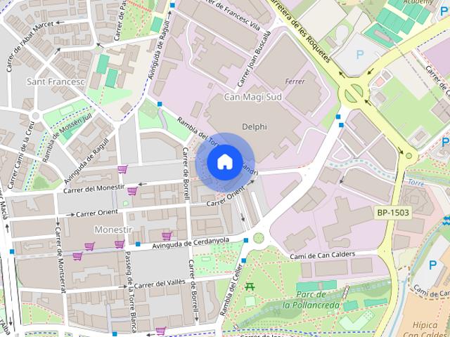 Single Bed in Room in a shared 3 bedroom flat for rent in Sant Cugat Del Vallès