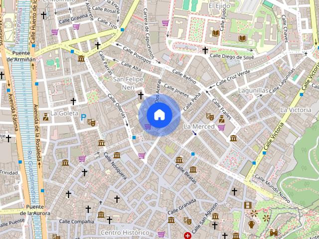 Single Bed in Room in a shared 4 bedroom apartment for rent in Centro Histórico, all bills included