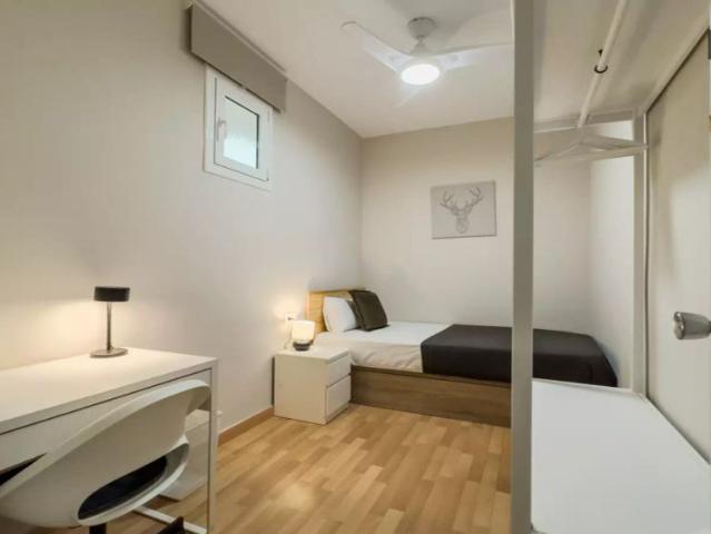 Single Bed in Room in a shared 8 bedroom apartment for rent in Sant Gervasi Bonanova