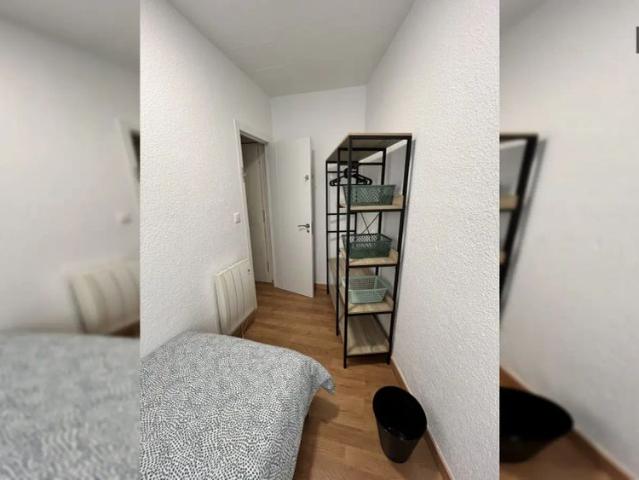 Single Bed in Student rooms for rent in a spacious apartment next to Atocha train station