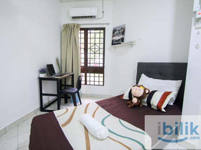 Single Bed Room with AC & Window
