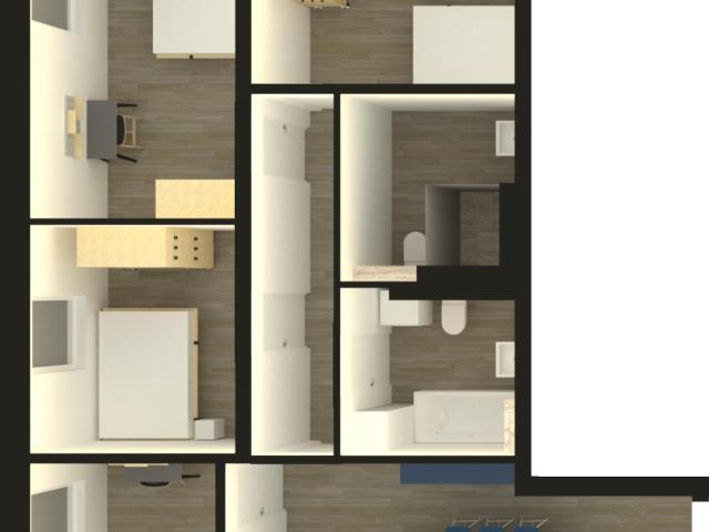 Single bedroom in a 5 bedroom apartment in Moabit